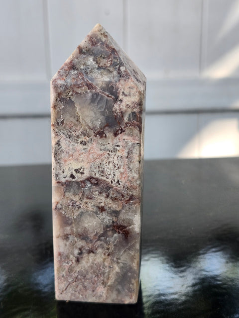 Agate tower! 4.2 inches, 6 ounces!