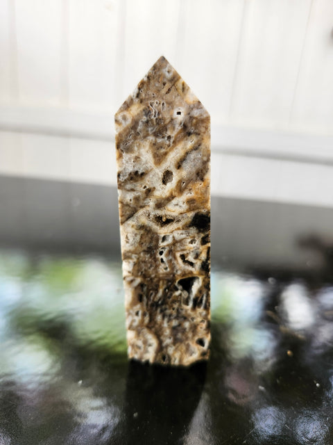 3.5 inch ocean jasper tower
