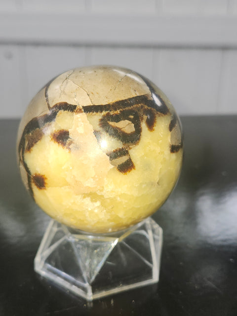 11 ounce Septarian stone sphere! 61.4 mm 2.41 inches