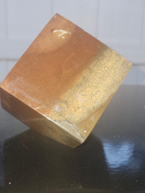 Dendritic jasper balancing cube! 1.7 pounds, 2.8 by 2.9 inches