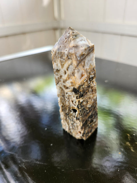 3.5 inch ocean jasper tower