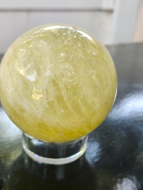 Citrine sphere! 1.1 pound, 70mm, 2.79 inches
