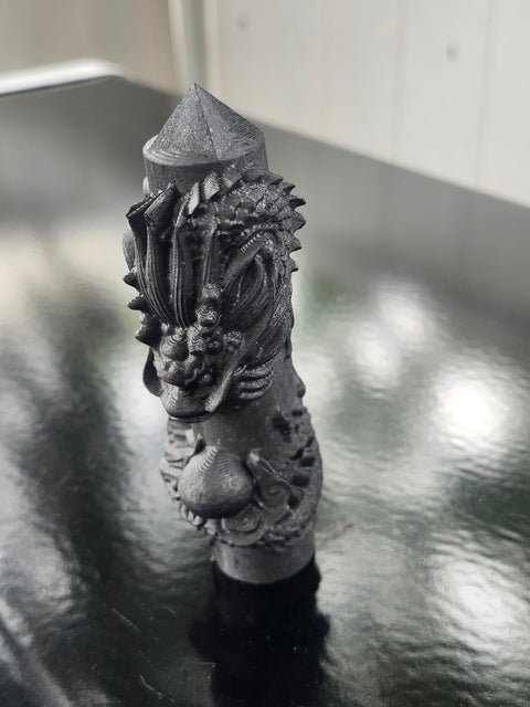 Shungite dragon tower! 2.7 ounces, 4.3 inches tall