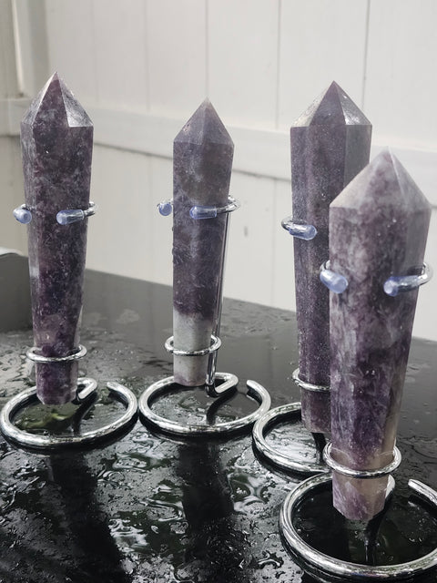 Lepidolite scepter! 5 too 5.5 inches!