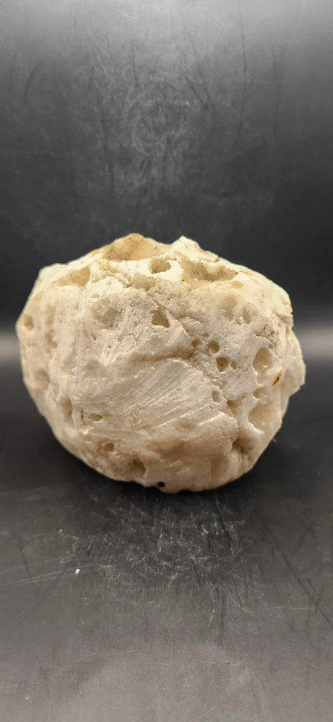 Calcite free form! 1.6 pounds, 4.1 inches wide, 3.1 tall