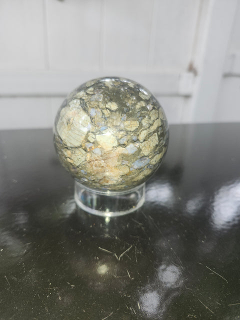 Llanite que sera sphere! 13 ounce 64.7mm, 2.55 inch
