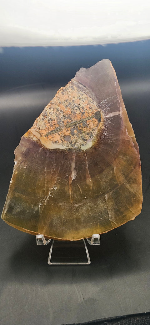Florite slab! 11 ounces, 5.5 inches