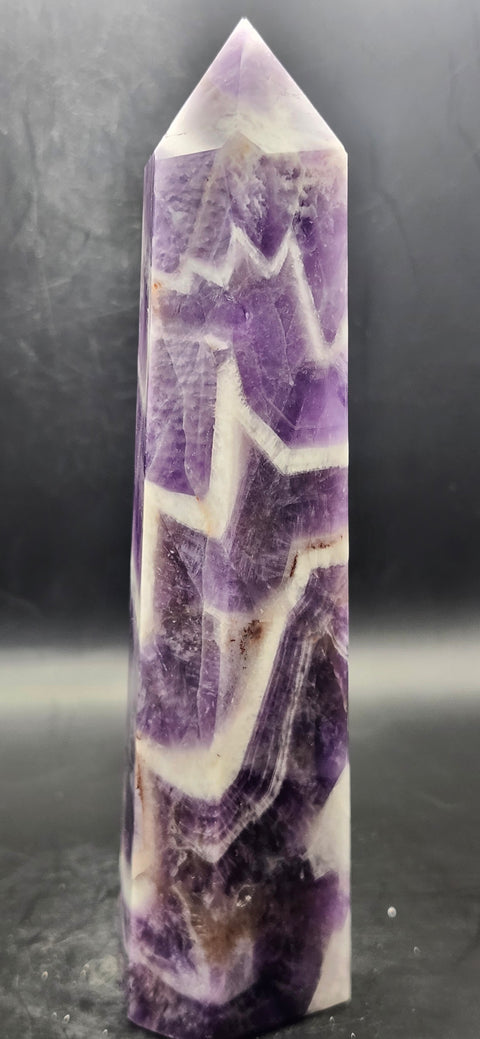 Large dream amethyst tower! 6.5 inches, 12 ounces.