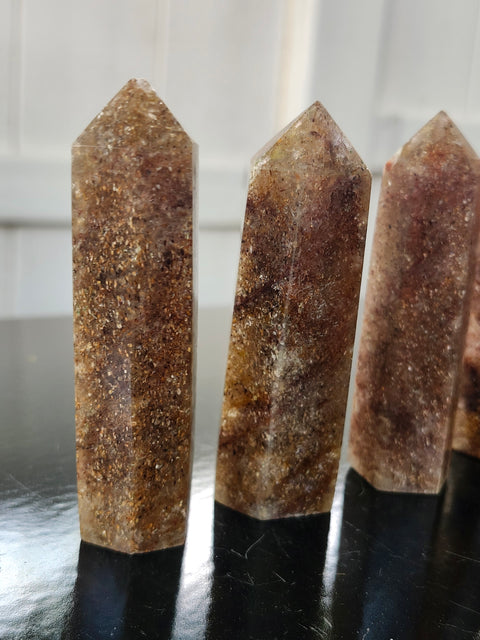 Ghost crystal tower! 2.5 ounces, 3 to 4 inches