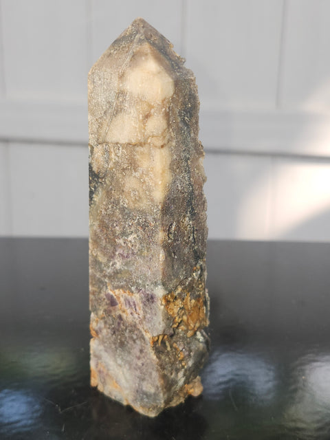 Agate tower! 5 inches tall, 6 ounces