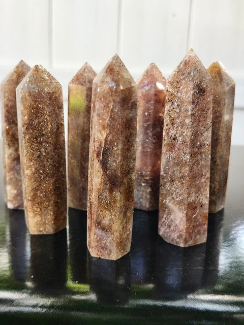 Ghost crystal tower! 2.5 ounces, 3 to 4 inches