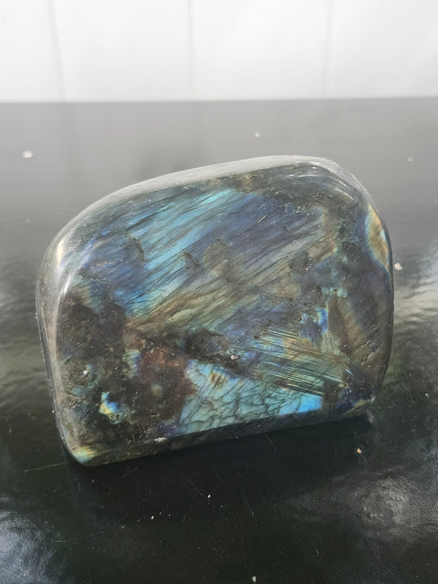 Labradorite free form! 1.2 pounds, 3.8 inches wide, 2.7 inches tall