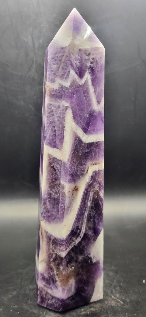 Large dream amethyst tower! 6.5 inches, 12 ounces.