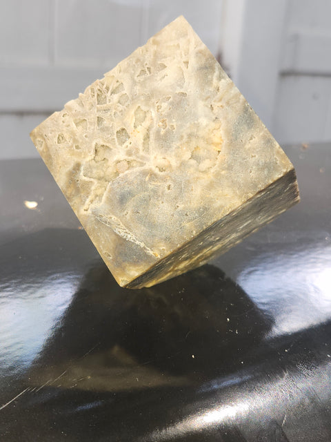 Sphalerite balancing cube! 2.4 by 2.3 inch, 1.2 pounds