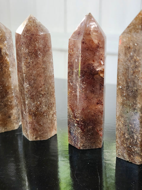 Ghost crystal tower! 2.5 ounces, 3 to 4 inches