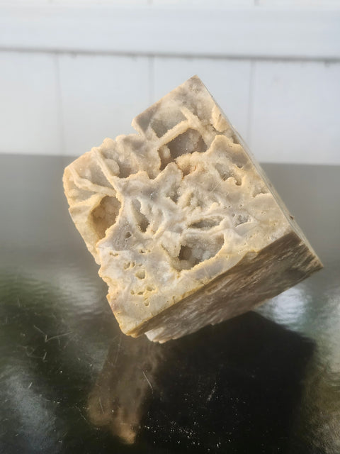 Druzy agate balancing cube! 1 pound, 2.8 by 2.7 inches