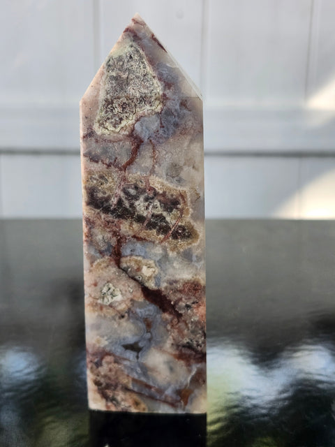Agate tower! 4.2 inches, 6 ounces!