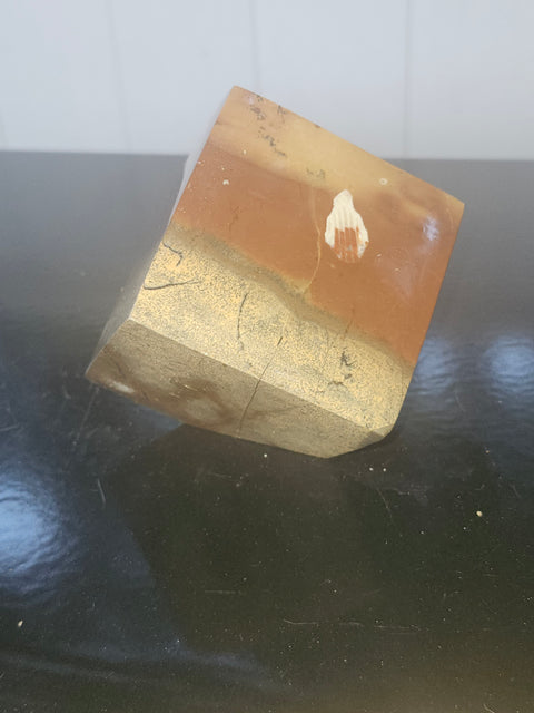 Dendritic jasper balancing cube! 1.7 pounds, 2.8 by 2.9 inches