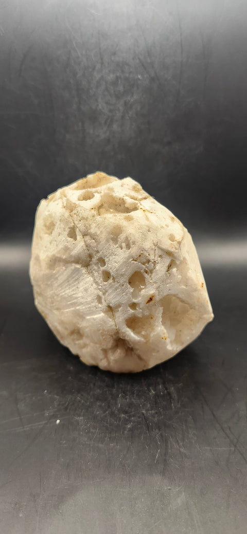Calcite free form! 1.6 pounds, 4.1 inches wide, 3.1 tall