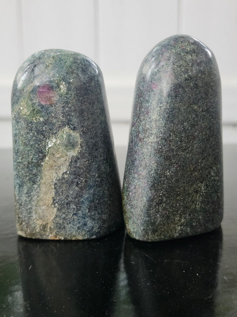 Ruby in kyanite free form!! 7 ounces, 2.7 inches!!
