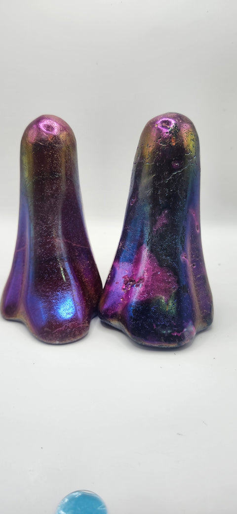 Aura Quartz tower uv reactive! 12 ounces 5 inches tall