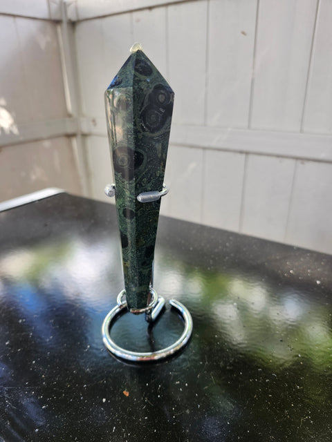6 inch 6.8 ounce kambaba jasper scepter