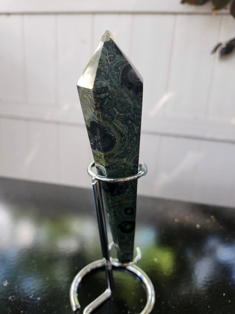 6 inch 6.8 ounce kambaba jasper scepter