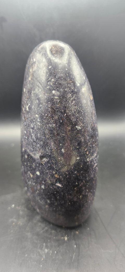 Lepidolite free form 5 inches, 1.3 pounds