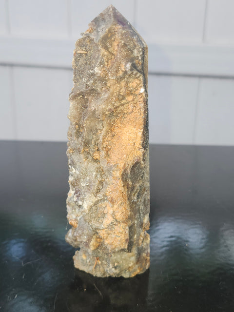 Agate tower! 5 inches tall, 6 ounces