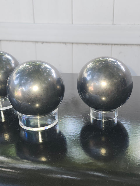 61.4mm, 2.41 inch, 7.5 ounce Shungite sphere