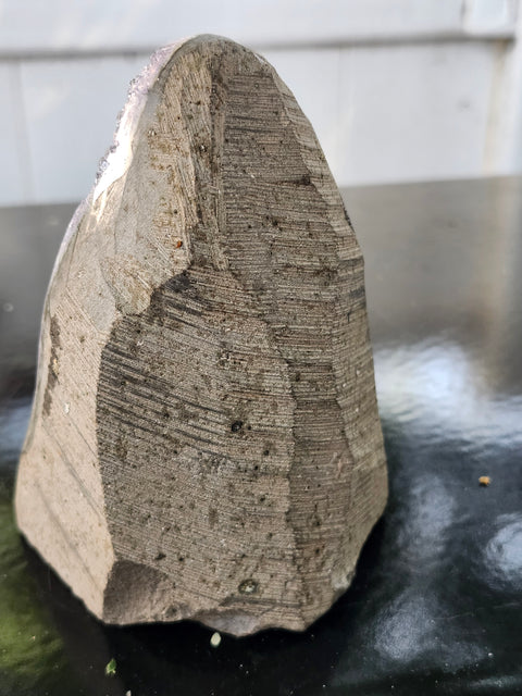 Amethyst cut base free form! 1 pound, 3.9 inches tall, 3.1 wide