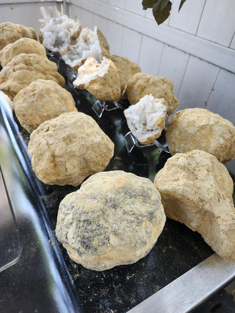 jumbo break your own geode "4.75 too 7 inches"