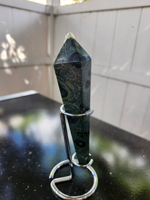 6 inch 6.8 ounce kambaba jasper scepter