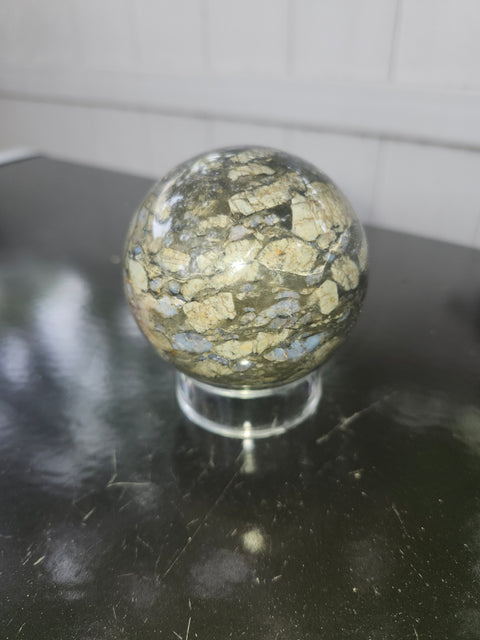 Llanite que sera sphere! 13 ounce 64.7mm, 2.55 inch
