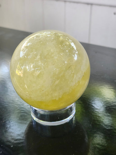 Citrine sphere! 1.1 pound, 70mm, 2.79 inches