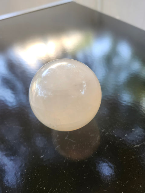 7.5 ounce, 53.8mm, 2.11 inch Clear quartz sphere