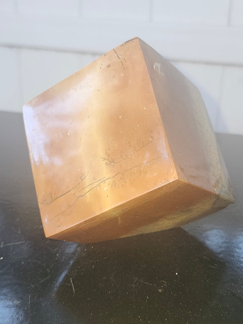 Dendritic jasper balancing cube! 1.7 pounds, 2.8 by 2.9 inches