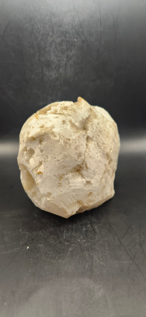 Calcite free form! 1.6 pounds, 4.1 inches wide, 3.1 tall