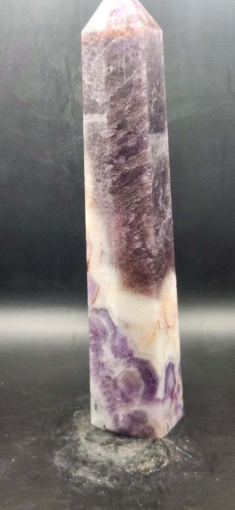 Large amethyst tower! 7 inches tall, 12 ounces.