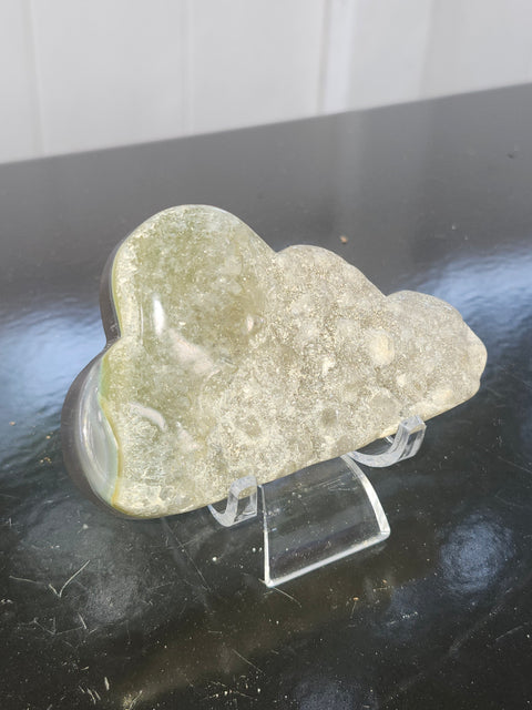 Druzy agate cloud! 4.5 ounces, 3.6 inches wide, 2.2 tall