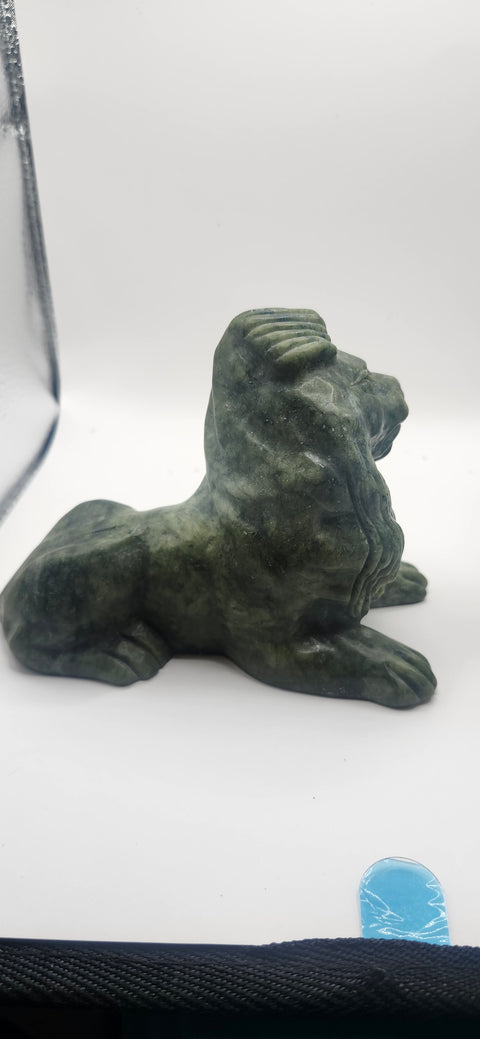 Nephrite jade lion! 1 pound 5 inches long