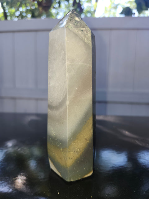 Polychrome jasper tower! 15 ounces, 5.9 inches