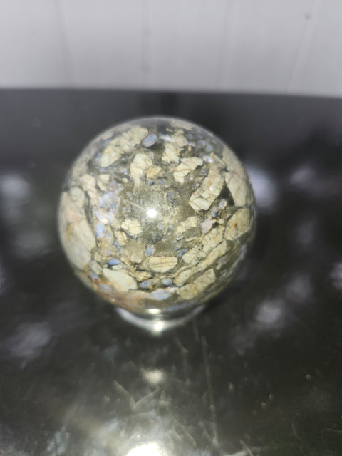 Llanite que sera sphere! 13 ounce 64.7mm, 2.55 inch