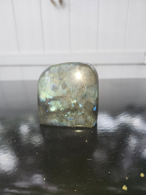 Labradorite free form! 9 ounces, 2.5 inches wide, 2.3 inches tall