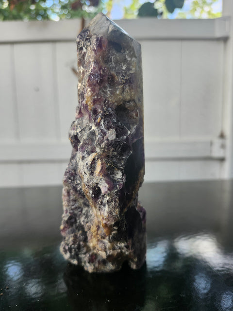 Florite tower! 13.7 ounces, 5.64 inches