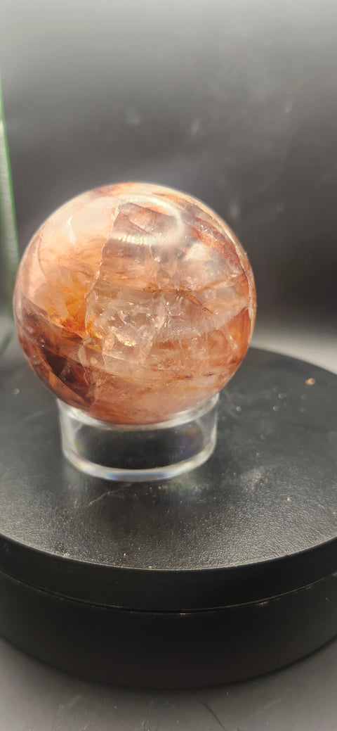 Golden healer sphere! 60mm, 2.4 inches 11.7 ounces