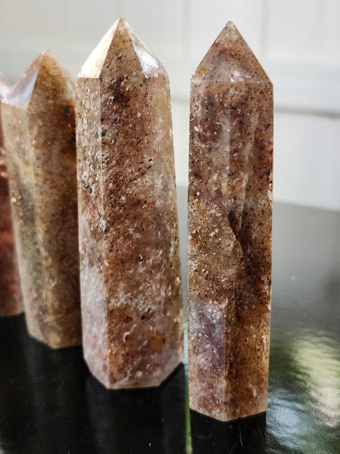 Ghost crystal tower! 2.5 ounces, 3 to 4 inches