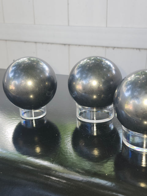 61.4mm, 2.41 inch, 7.5 ounce Shungite sphere
