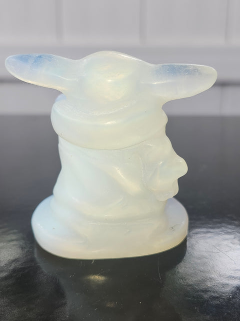 Opalite yoda! 4.4 ounces, 2.3 inches