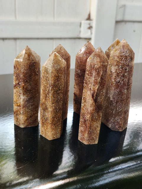 Ghost crystal tower! 2.5 ounces, 3 to 4 inches